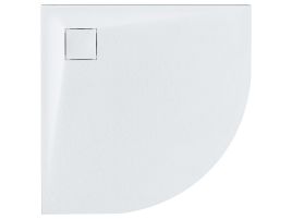 RAPON Shower Tray 80 x 80 x 3 cm White