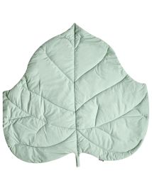 HELNKOI Kids Playmat Leaf 110 x 110 cm Light Green