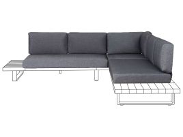 YMKONOS Outdoor Cushion Cover Set Grey