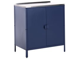 VLIAMA Outdoor Kitchen Cabinet Blue