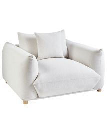 Armchair - LVUOS Fabric Off-White