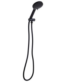 CRUXDEN Shower Head and Hose Kit - Black