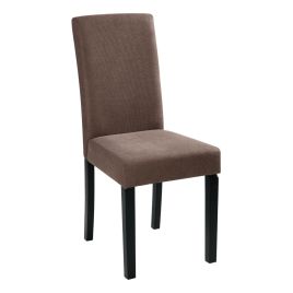 BROADVEN Fabric Dining Chairs Set of 2 - Brown