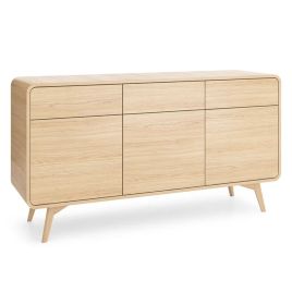 TELION Sideboard Cabinet 160cm - Oak