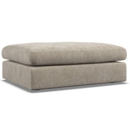 Footstool - SOVA Fabric Pearl