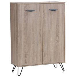 Rixton Display Cabinet with 2 Door - Oak Effect