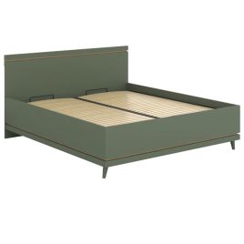 NORA EU Super King Size Fabric Ottoman Storage Bedframe - Green
