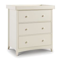 Cameo Chest of Drawers Changing Station - White