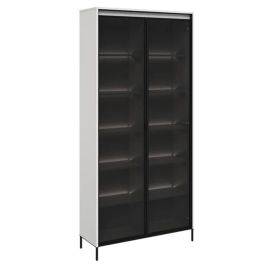 TRADESSA Tall Display Cabinet - White Matt