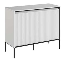TRADESSA Sideboard Cabinet 98cm - White Matt