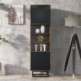 CINQUE Display Cabinet 175cm - Rustic