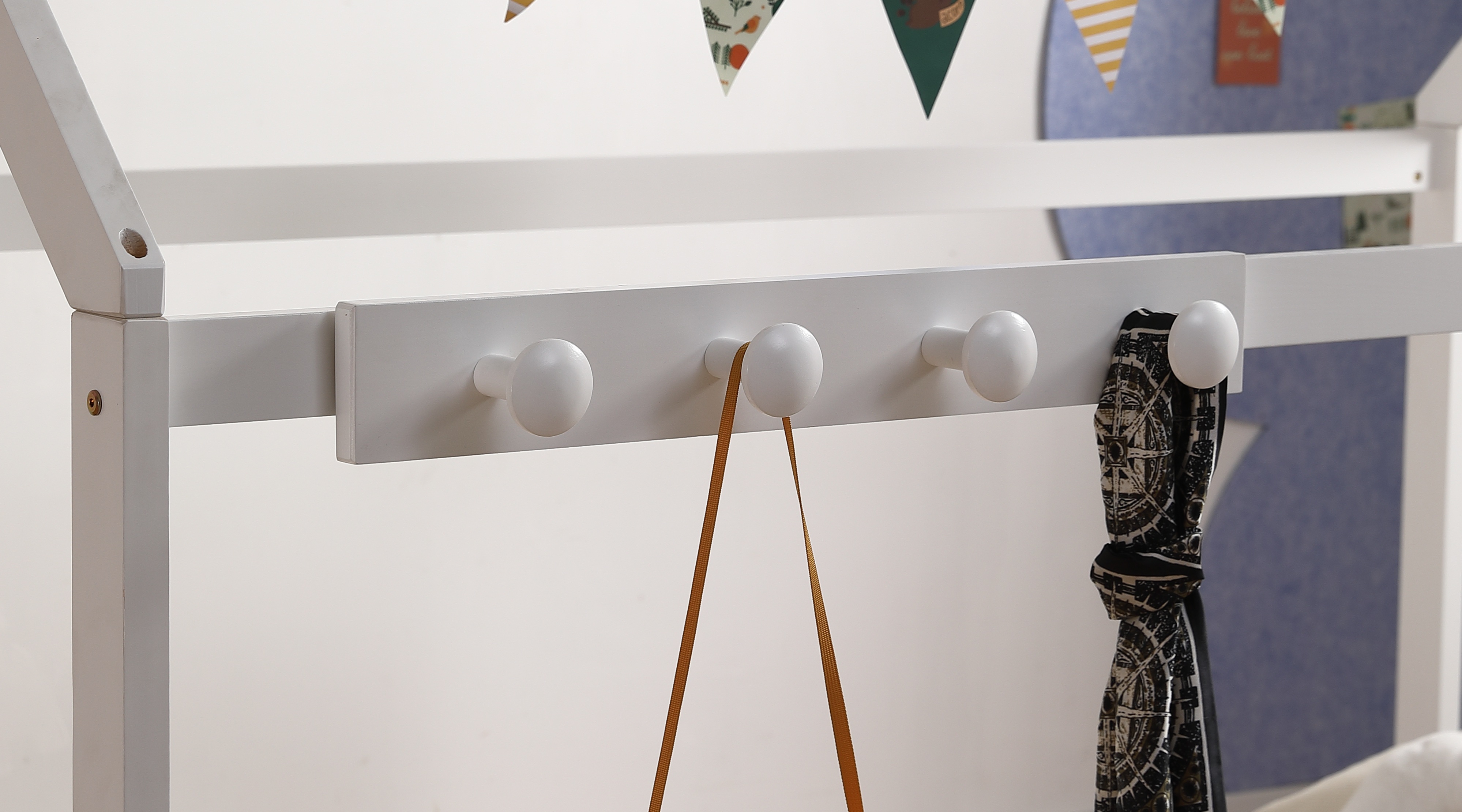 ALASHA Coat Hook White