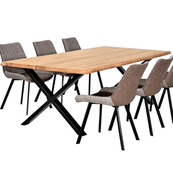 Mariposa Large Solid Oak Table - Natural Oil