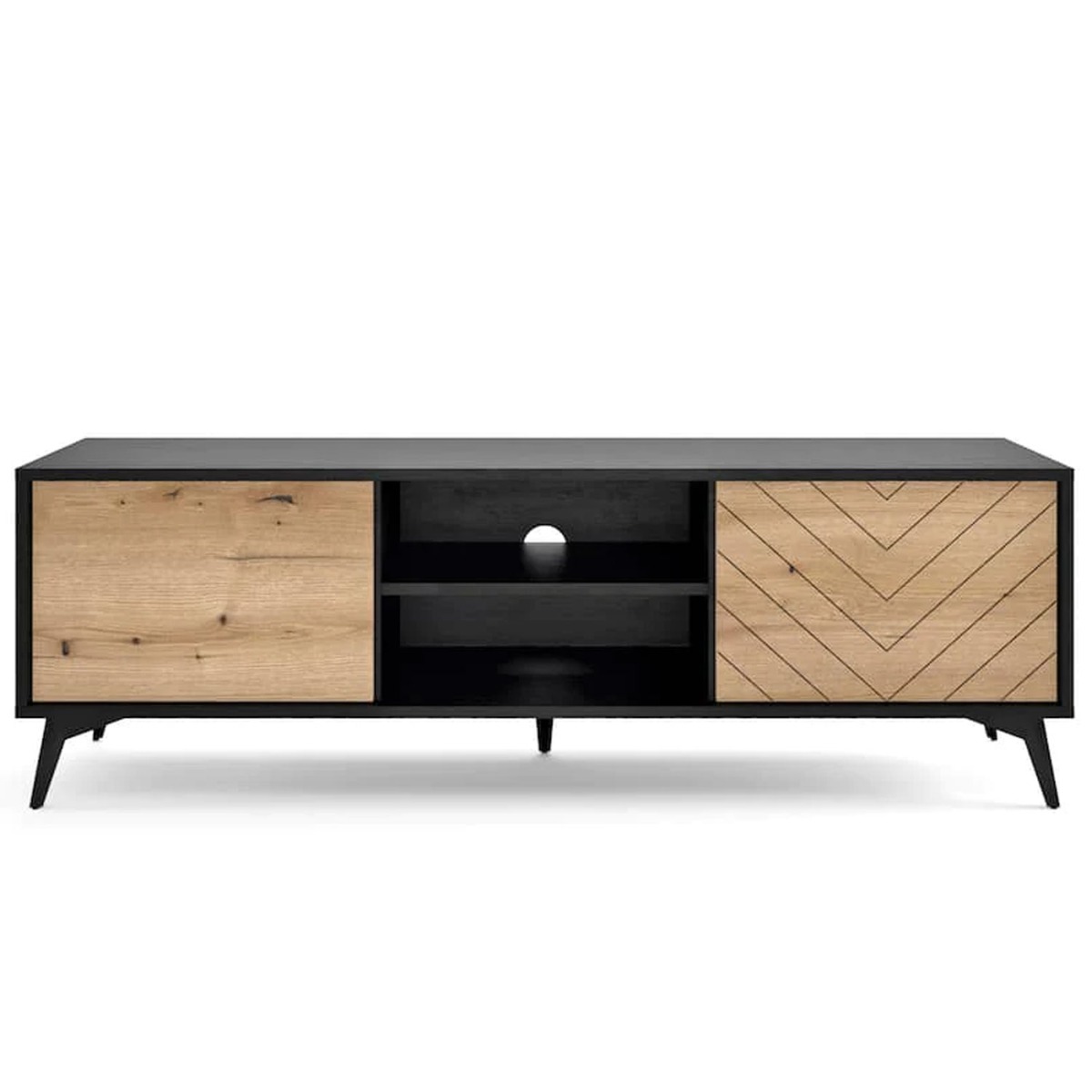 Ravenna Serene TV Cabinet with 2 Doors - Oak Evoke