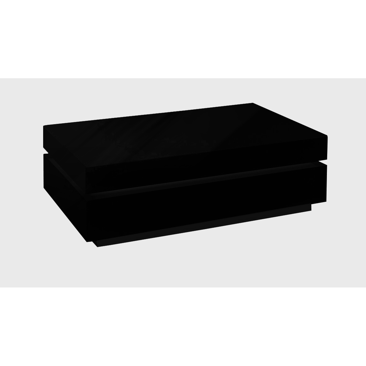 Ballymena Stylish High Gloss Coffee Table - Black