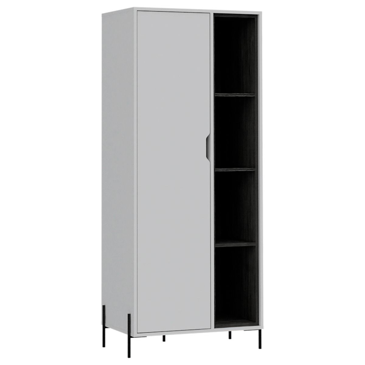 Dallas Bookcase Display Unit - White