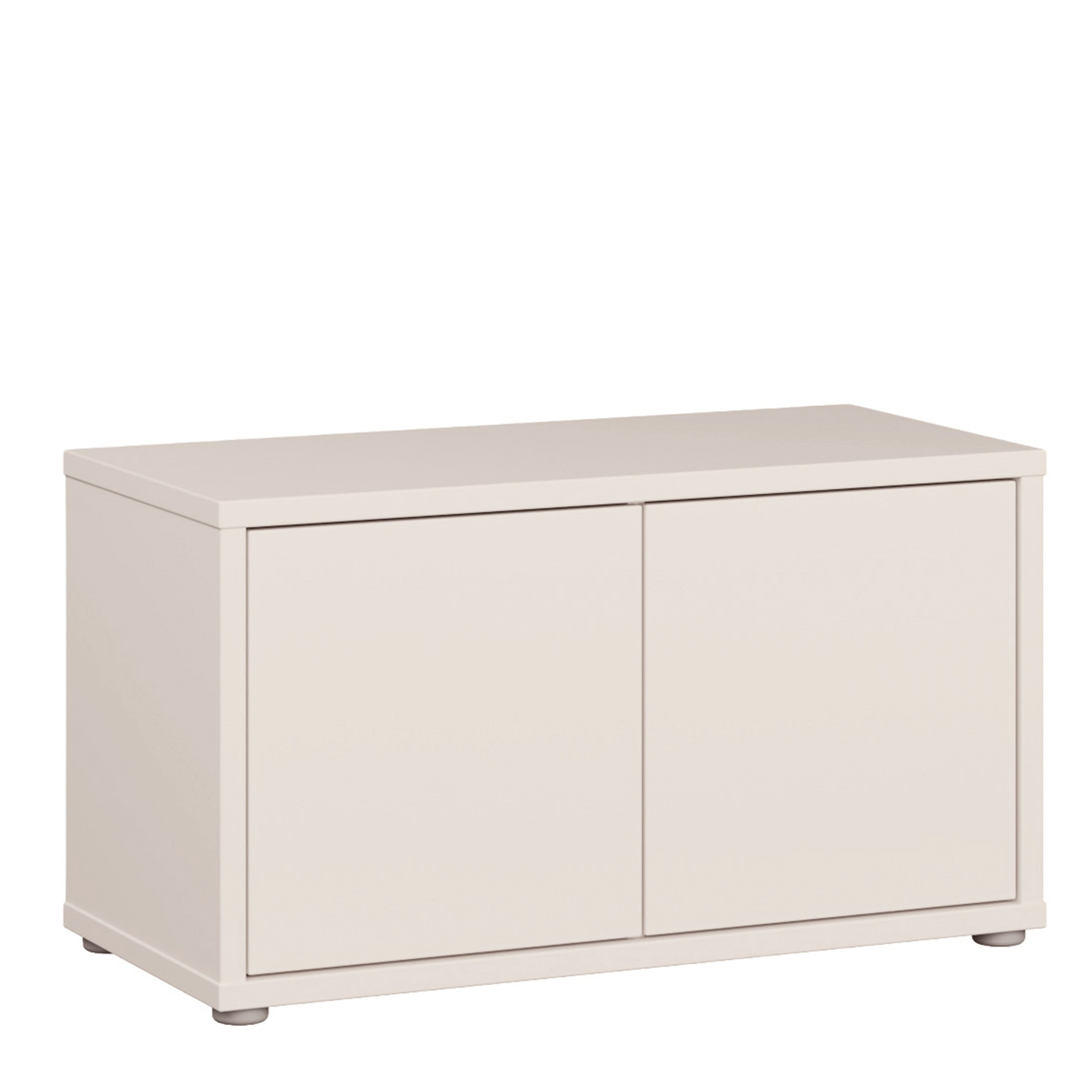 AVELINE Shoe Storage Bench with 2 Push to Open Doors - Sand