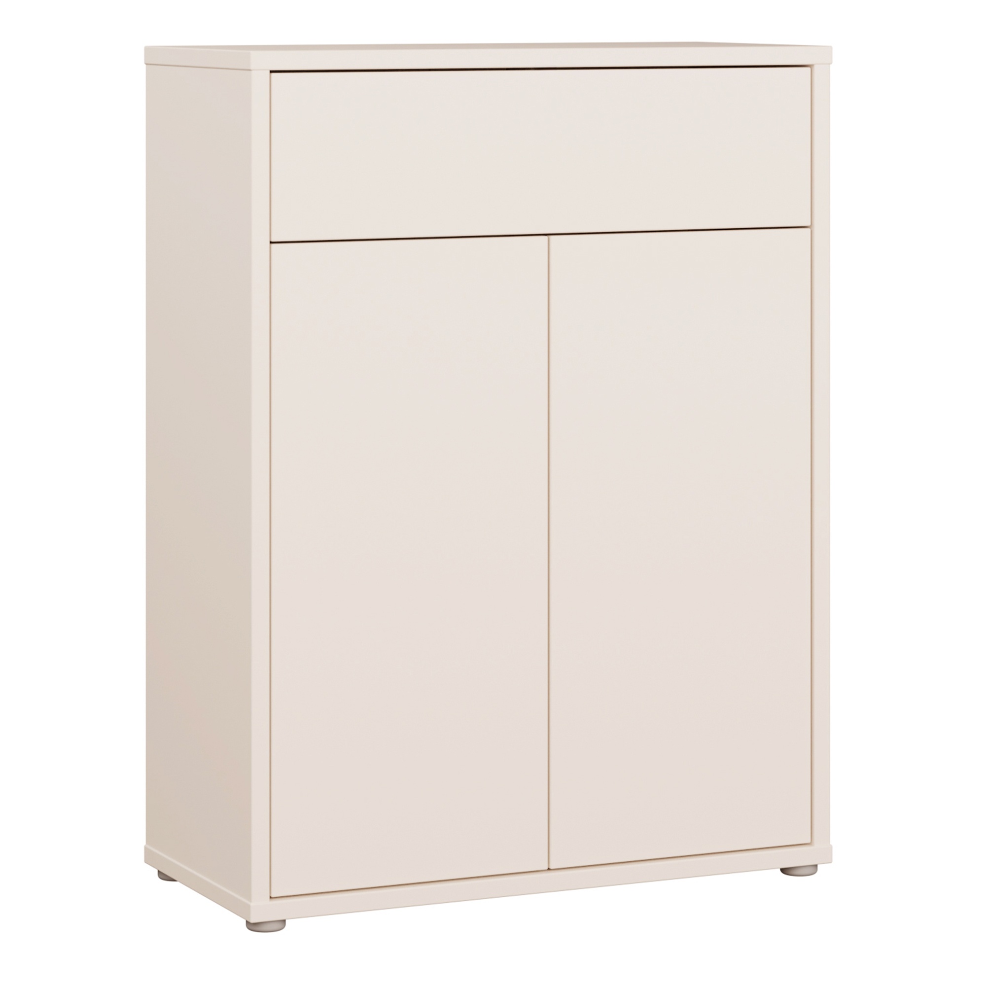AVELINE Shoe Cabinet with 2 Doors and 1 Drawer Push to Open - Sand
