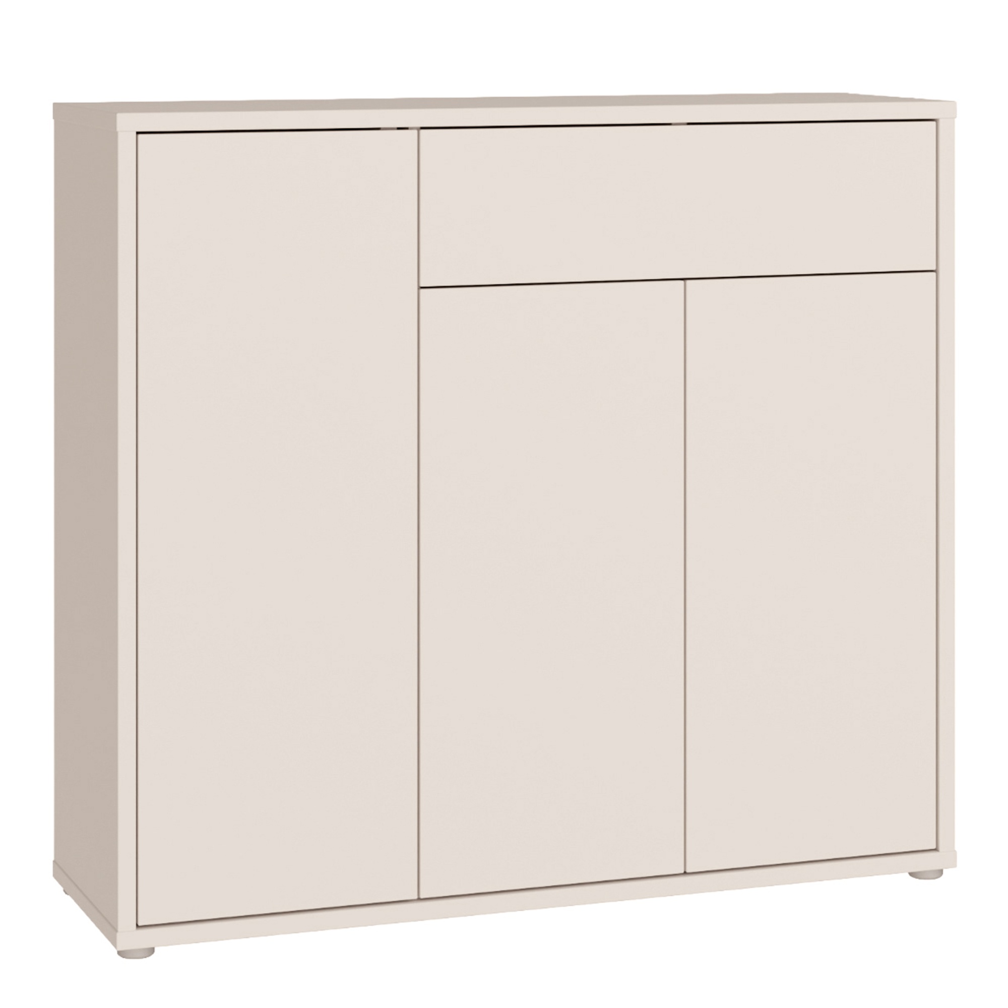 AVELINE Sideboard with 3 Doors and 1 Drawer Push to Open - Sand