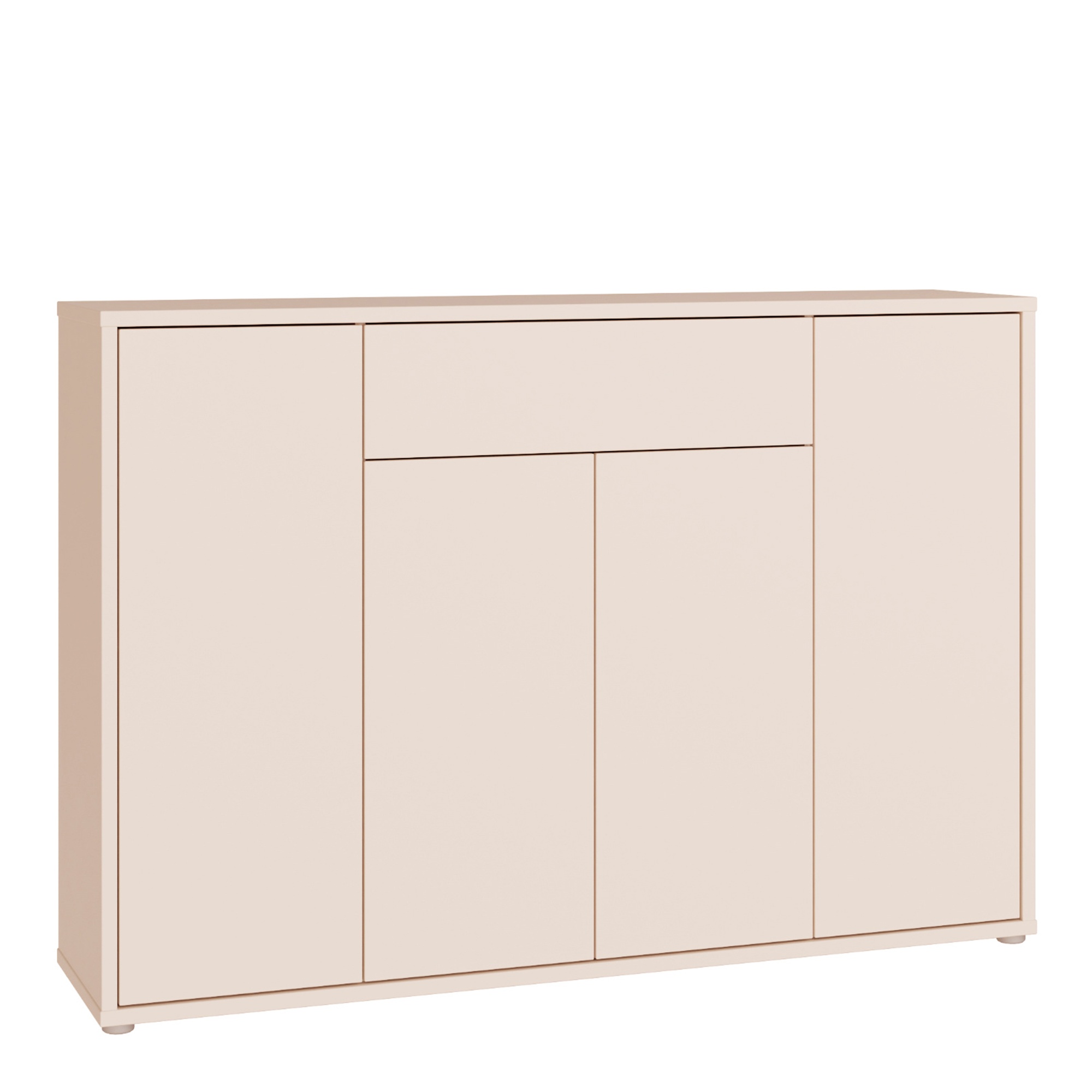 AVELINE Sideboard with 4 Doors and Central Drawer Push to Open - Sand