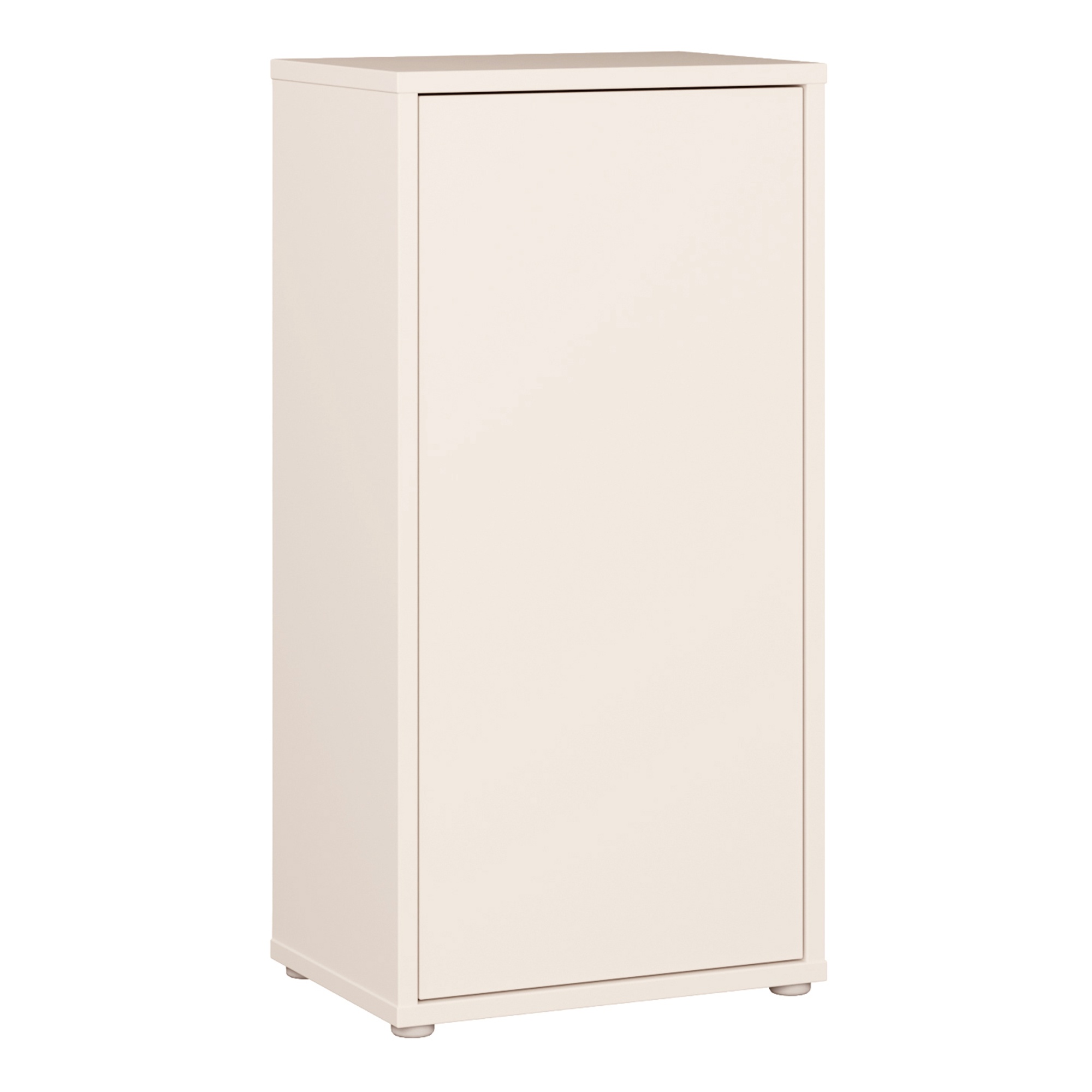 AVELINE 1 Door Display Cabinet Cupboard with Push to Open Door - Sand