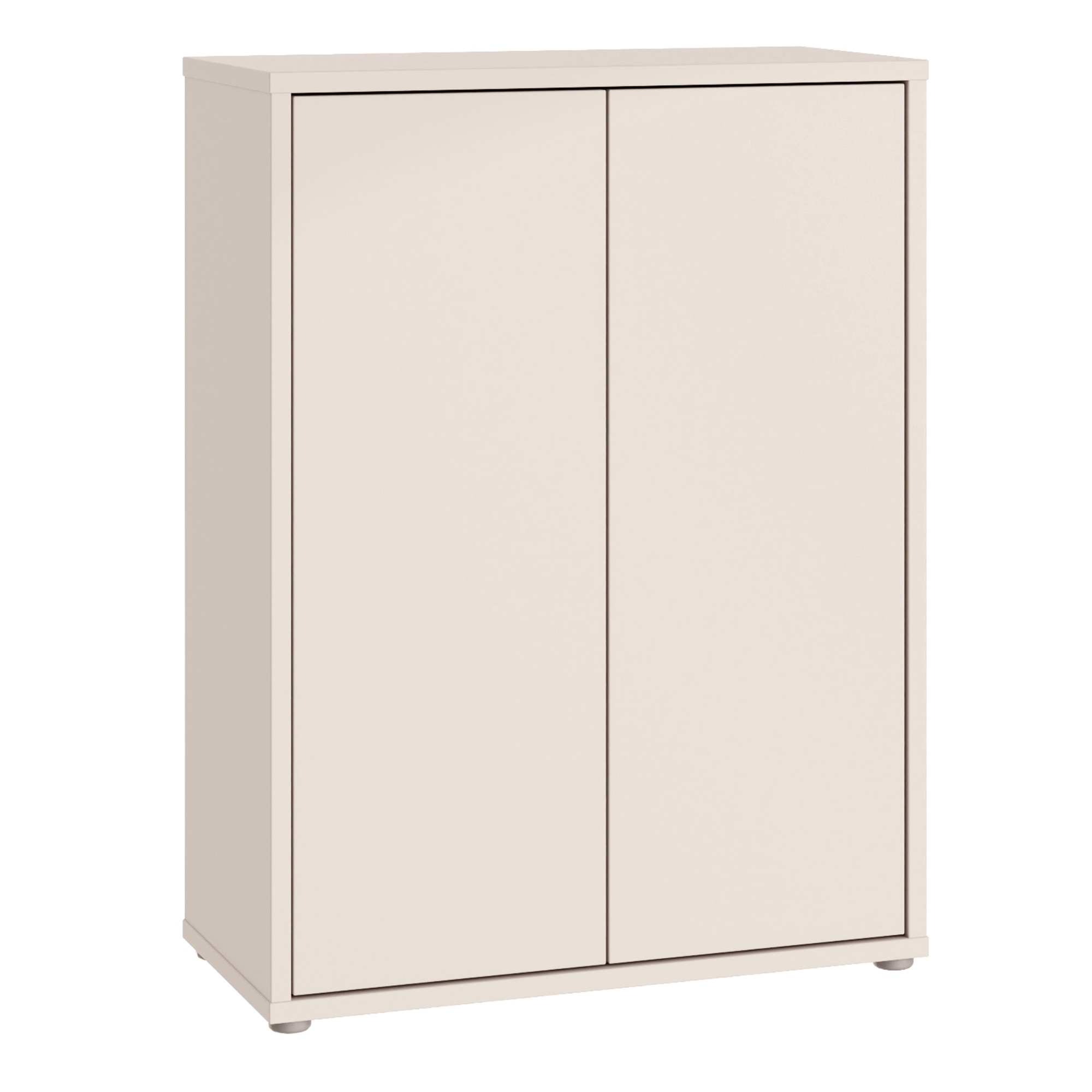 AVELINE Shoe Cabinet with 2 Push to Open Doors - Sand