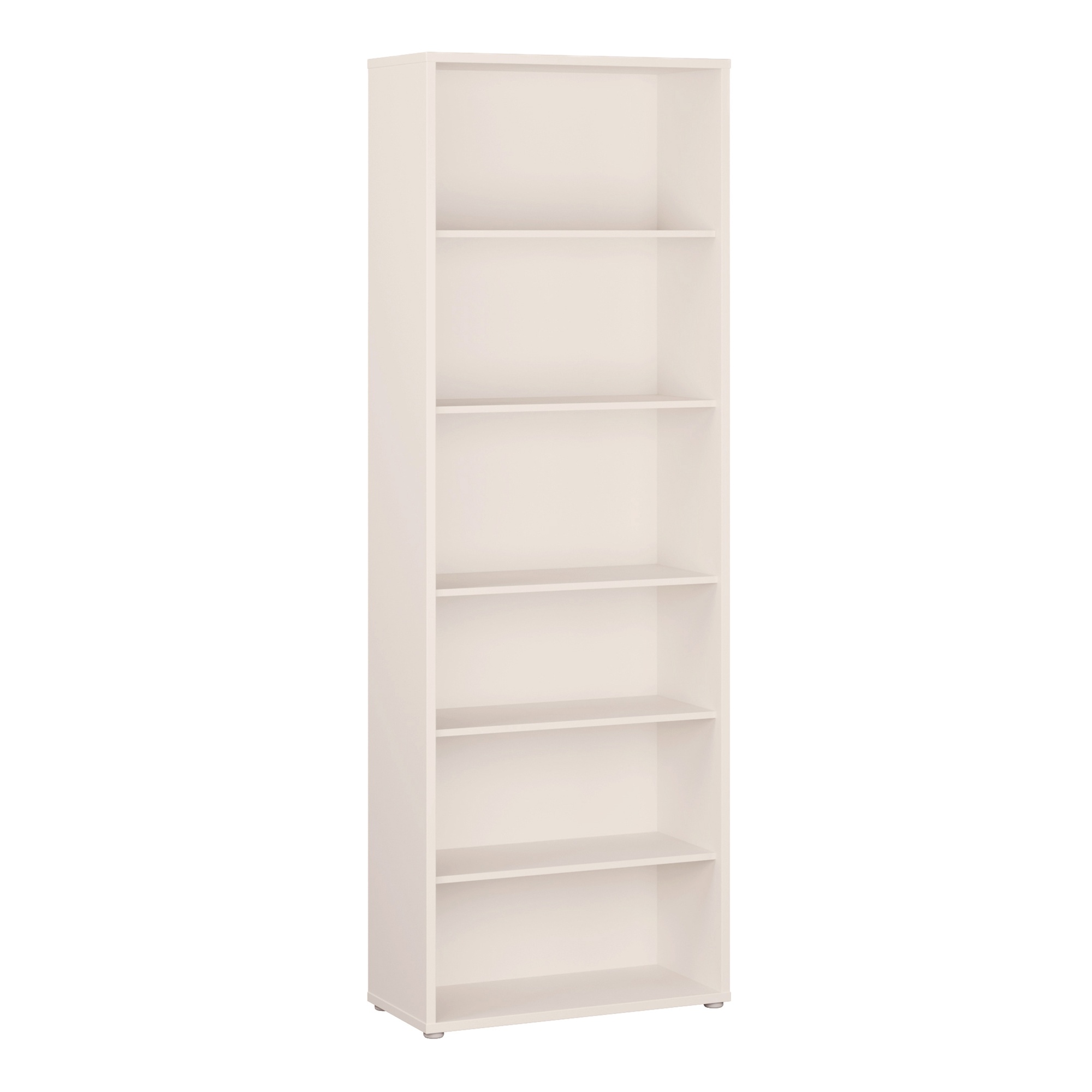 AVELINE Tall Wide Bookcase with 5 Shelves - Sand