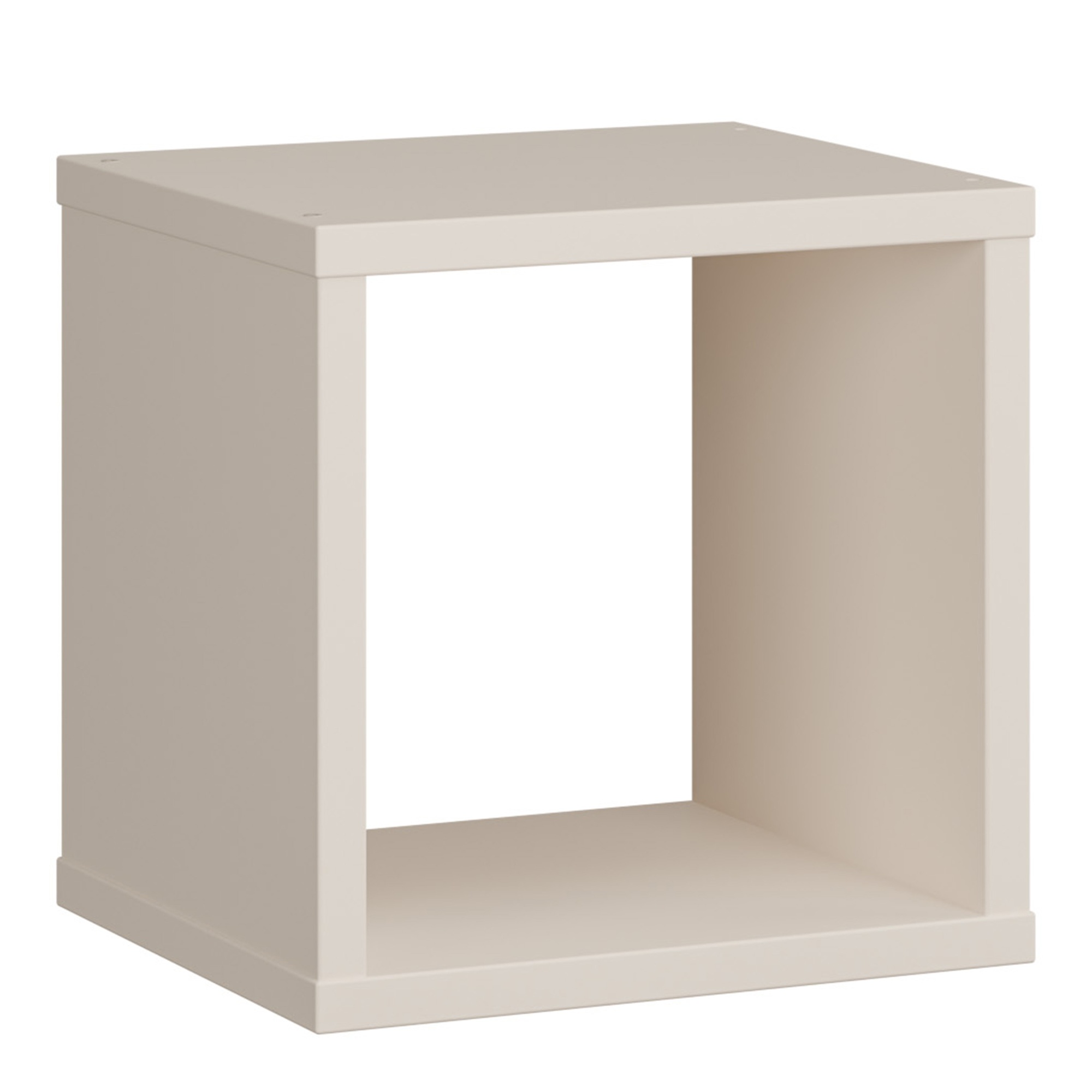 LORYTH Open Bedside Table Storage Unit - Sand