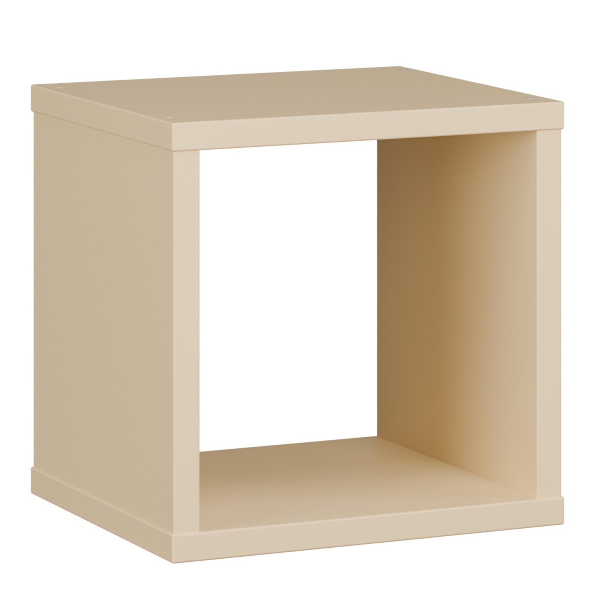 LORYTH Open Bedside Table Storage Unit - Yellow