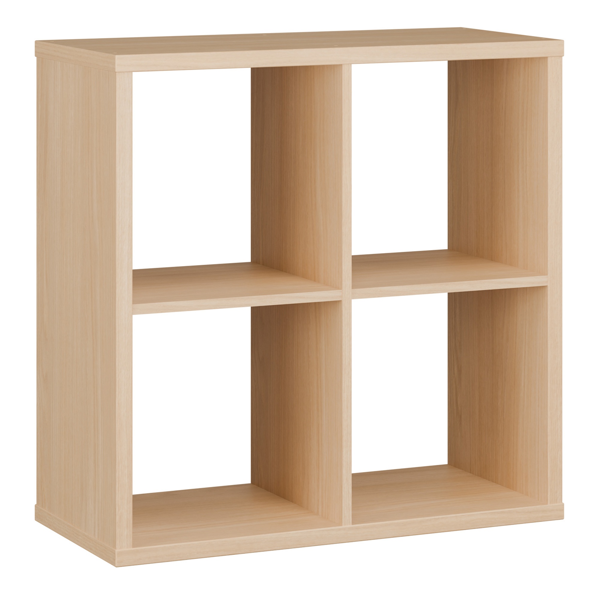 LORYTH 2x2 Bookcase Storage Unit - Elegancia Oak