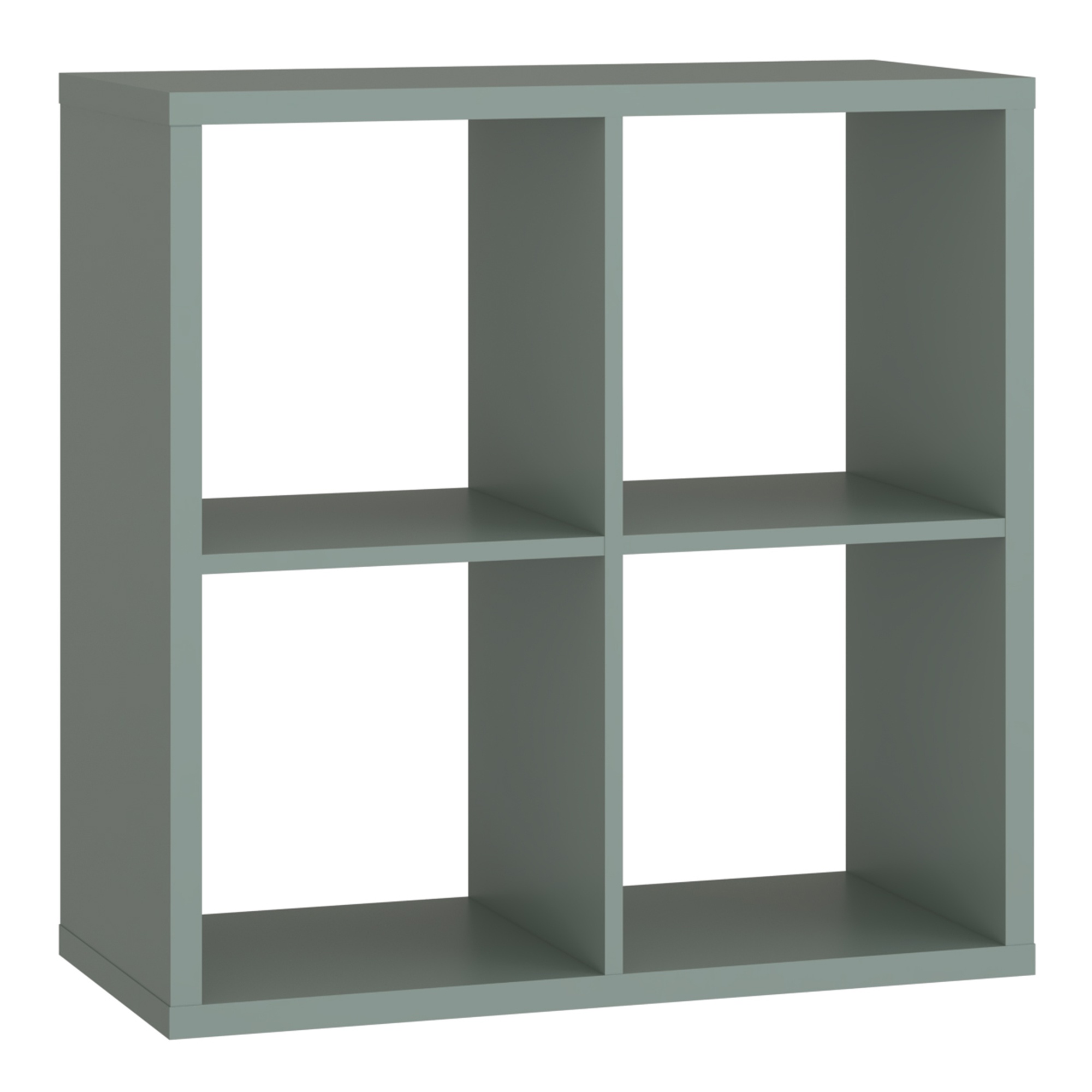 LORYTH 2x2 Bookcase Storage Unit - Sage Green