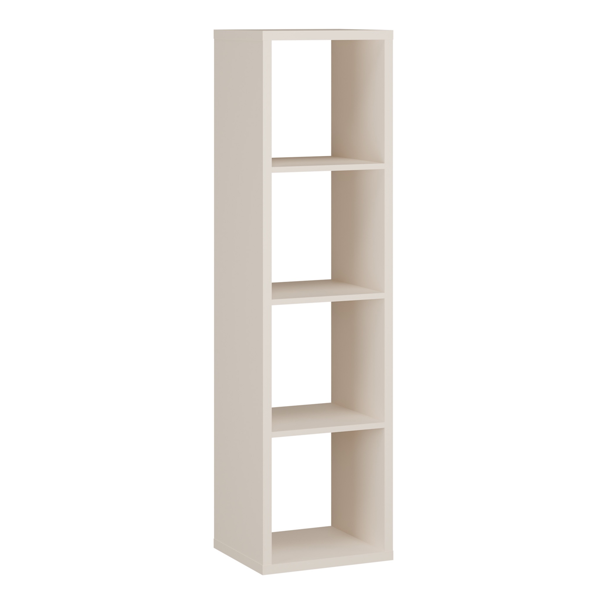 LORYTH 3 Shelves Bookcase Storage Unit - Sand