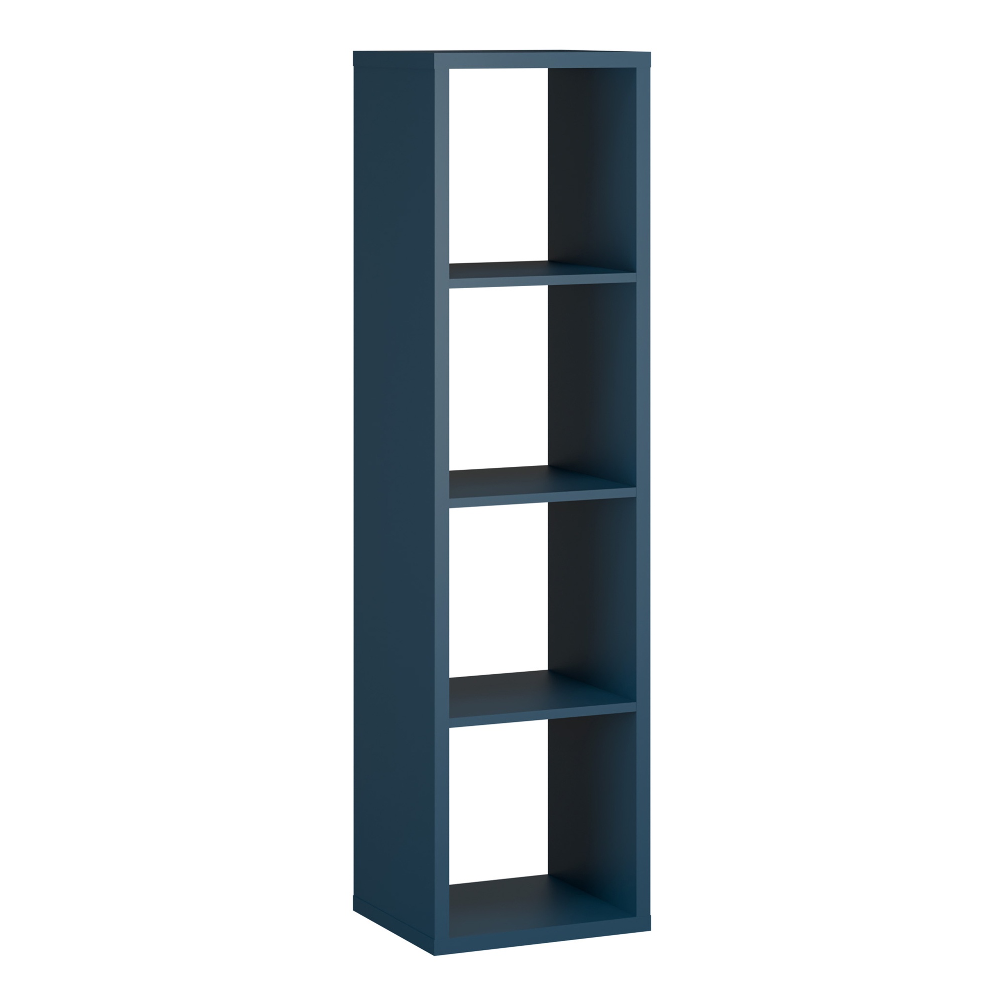 LORYTH 3 Shelves Bookcase Storage Unit - Blue