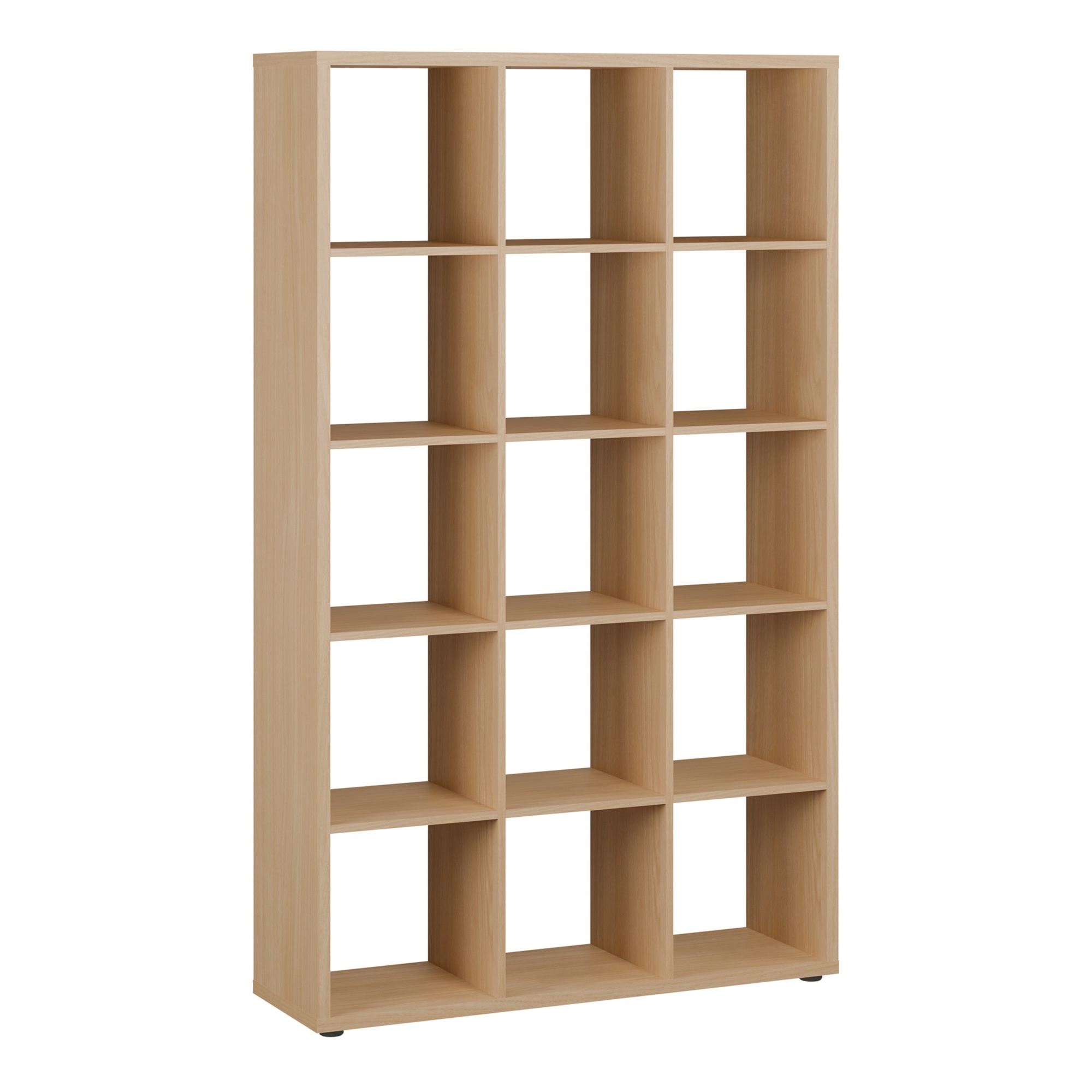 LORYTH 3x5 Bookcase Storage Unit - Elegancia Oak