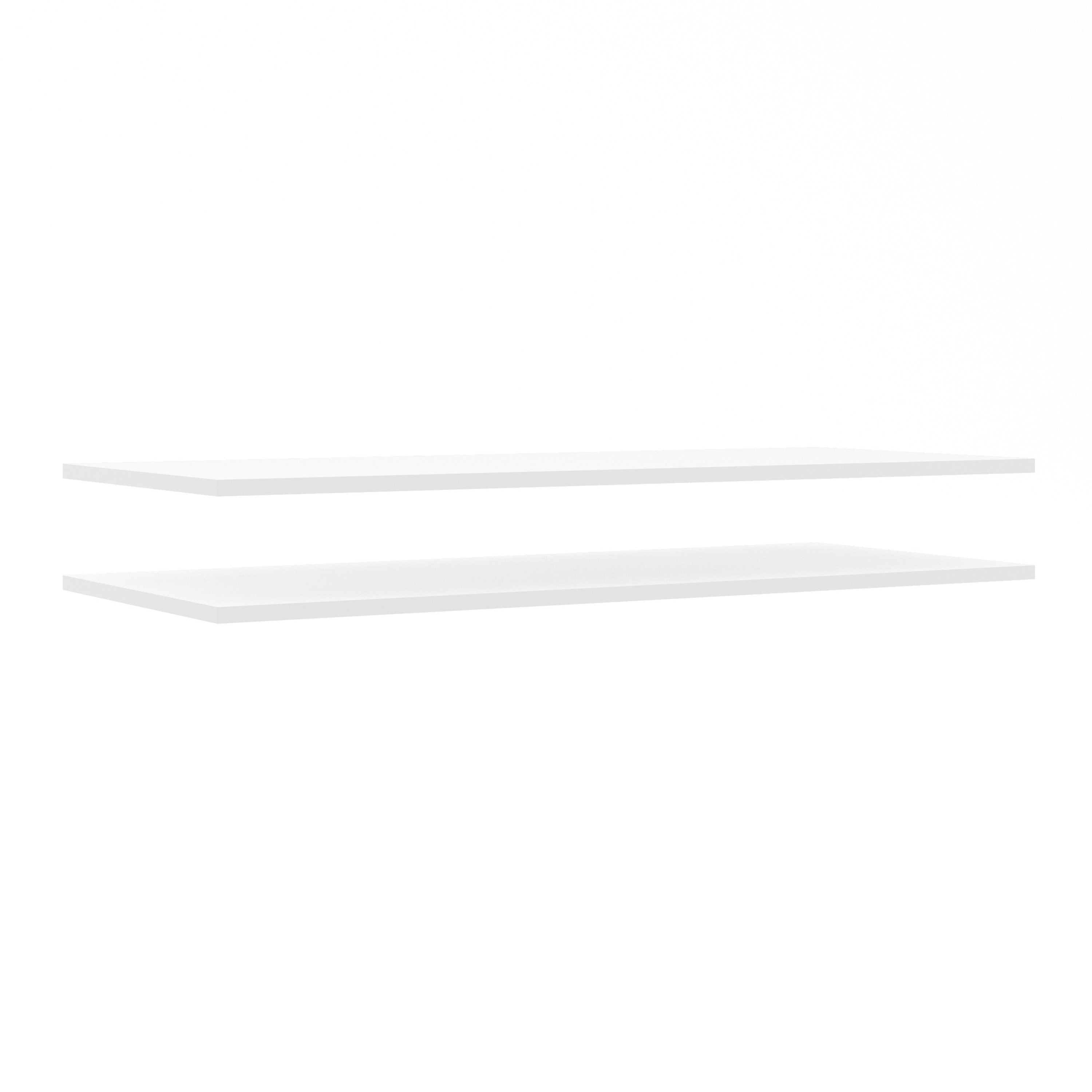 VELOCI Wall Shelves Set of 2 - White