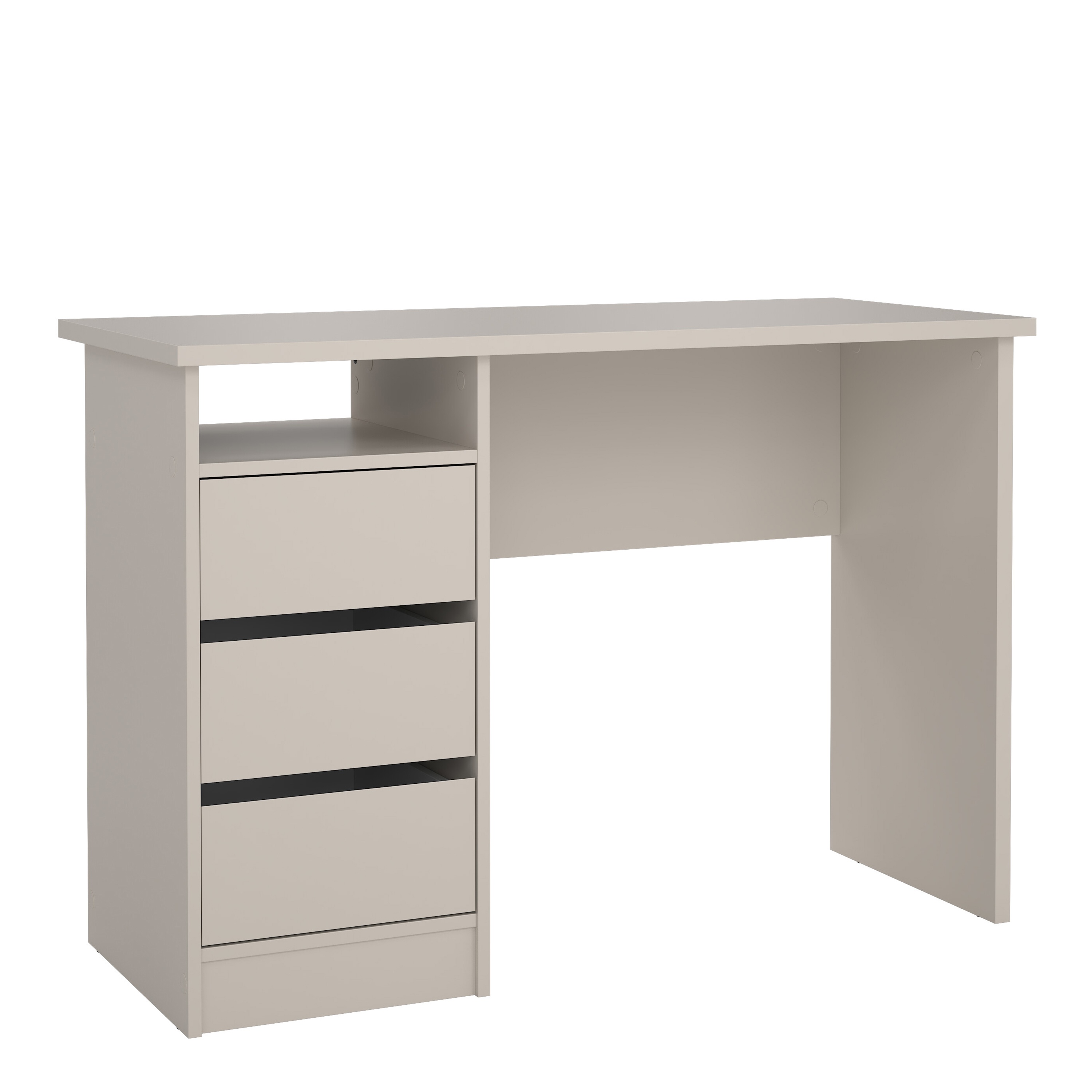 WRENTON Office Desk with 3 Drawers - Cashmere