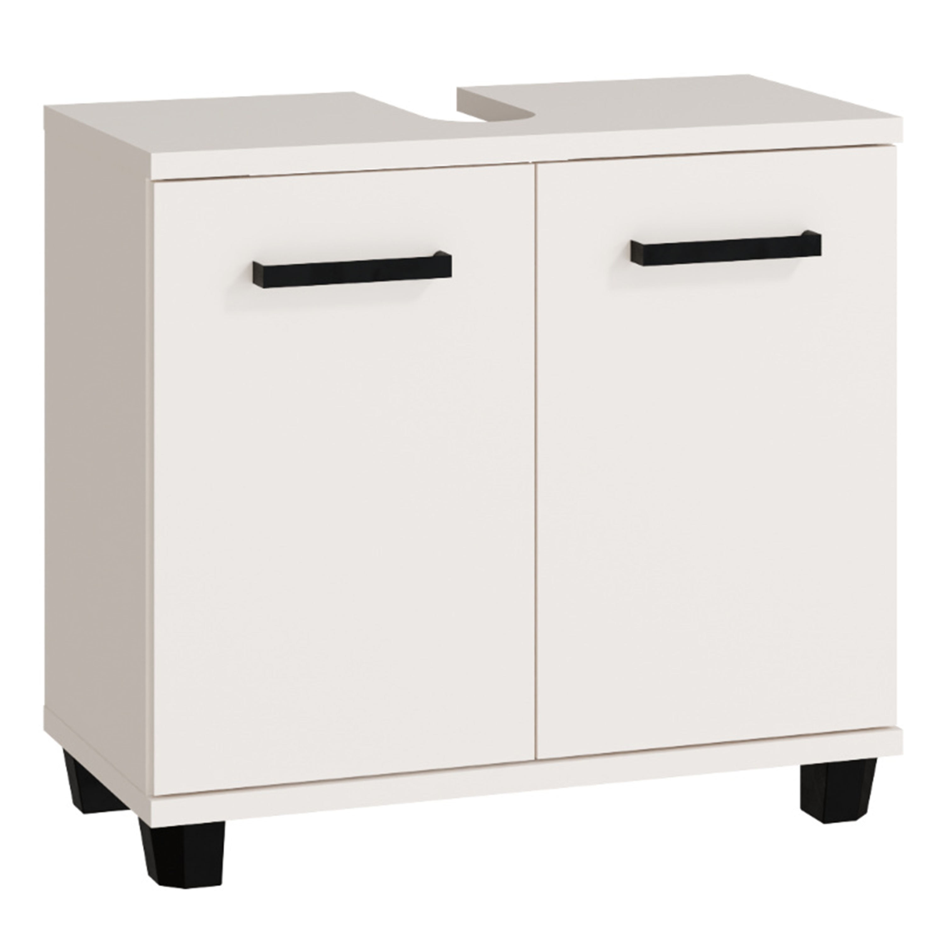VERDON Under Sink Bathroom Vanity Unit with 2 Doors - Sand