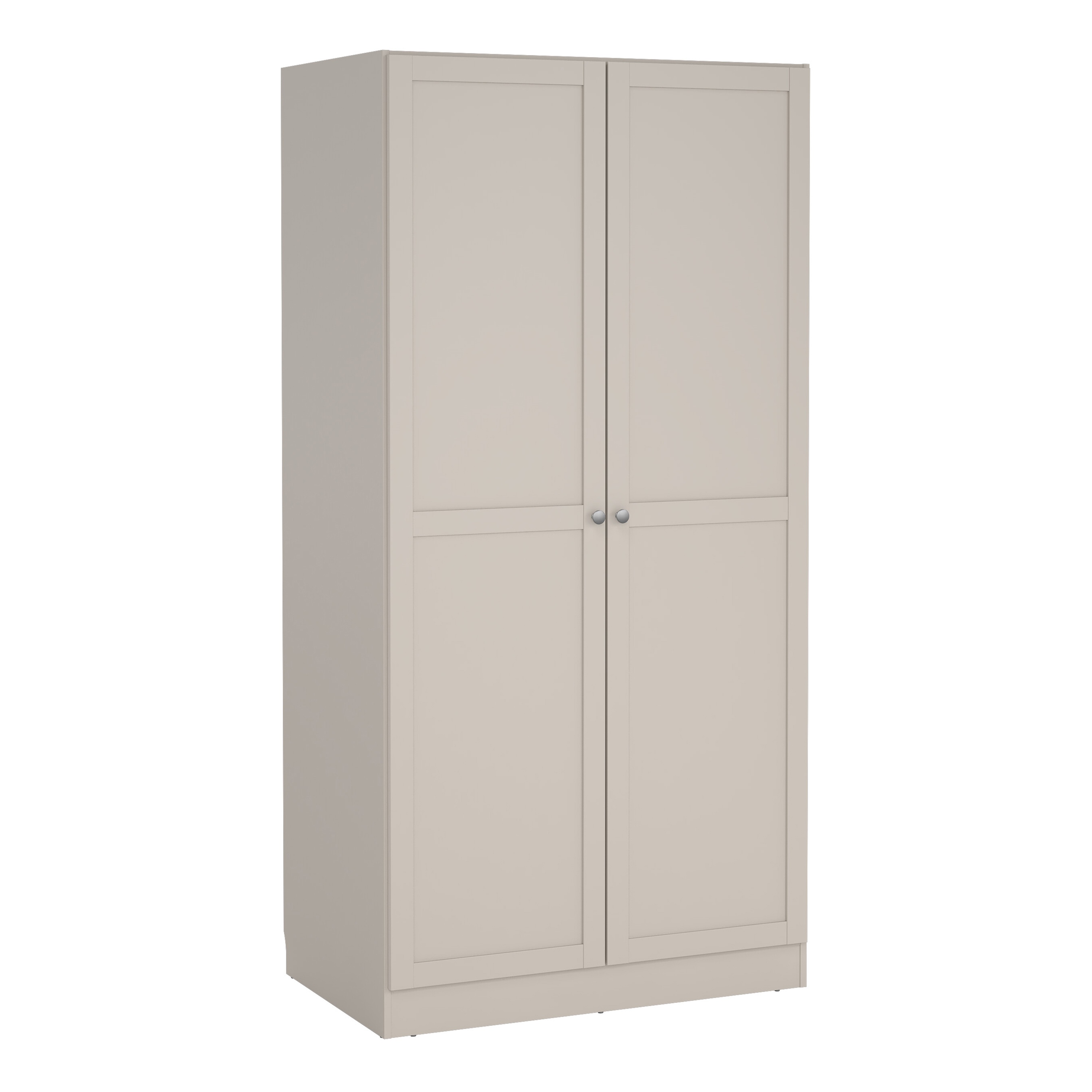 MANFRED 2 Door Wardrobe Beige - 99cm