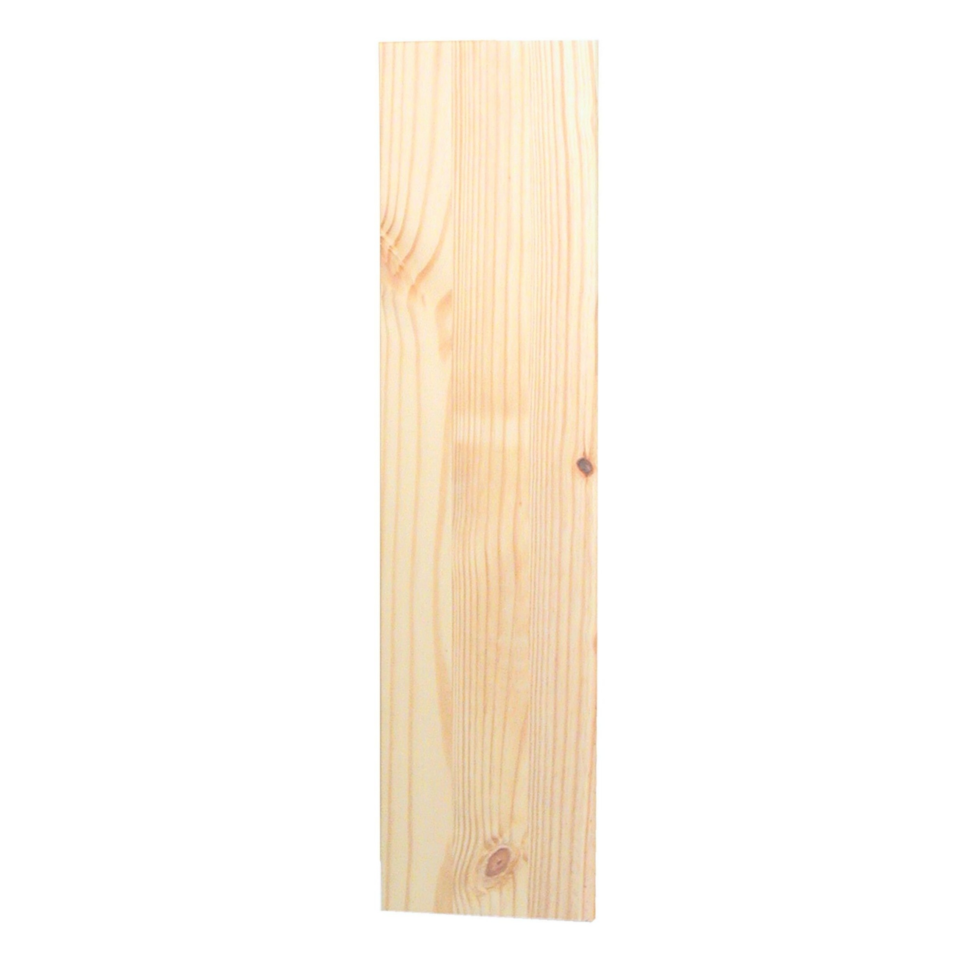 CHUNK Chunky Laminated Shelf Board 120cm - 2.4cm Thick - Light Wood