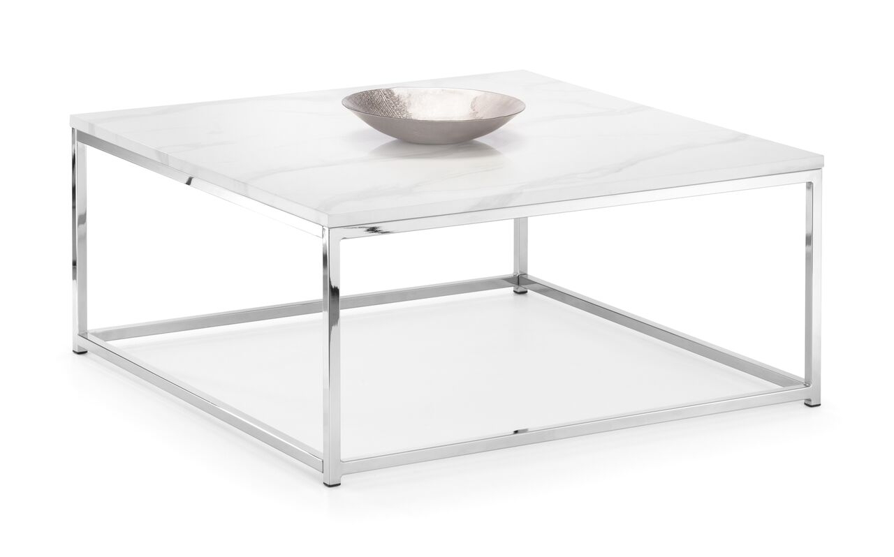 Scala Marble Top Square Coffee Table