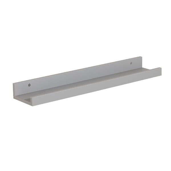 Livia Modern Display Shelf - Light Grey