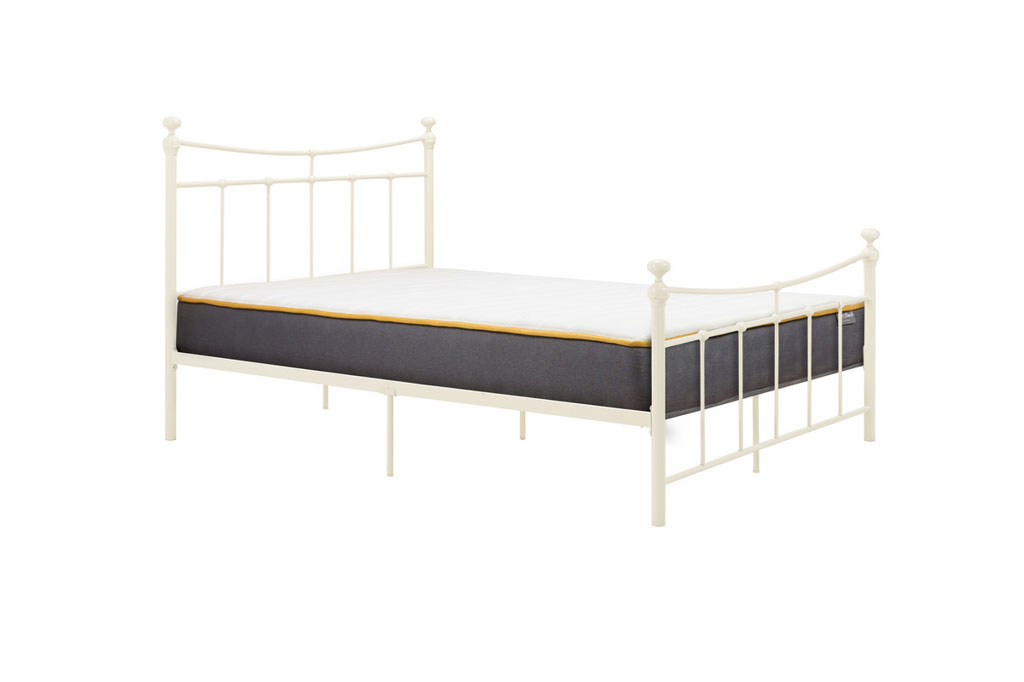 Birlea Emily Cream Metal Bed Frame - Double 4ft6