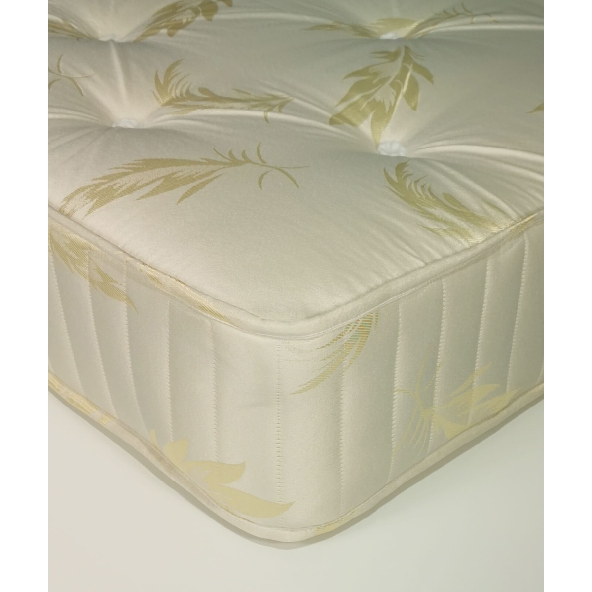 Galloway Luxury Damask Coil Spring Mattress - 3ft Single