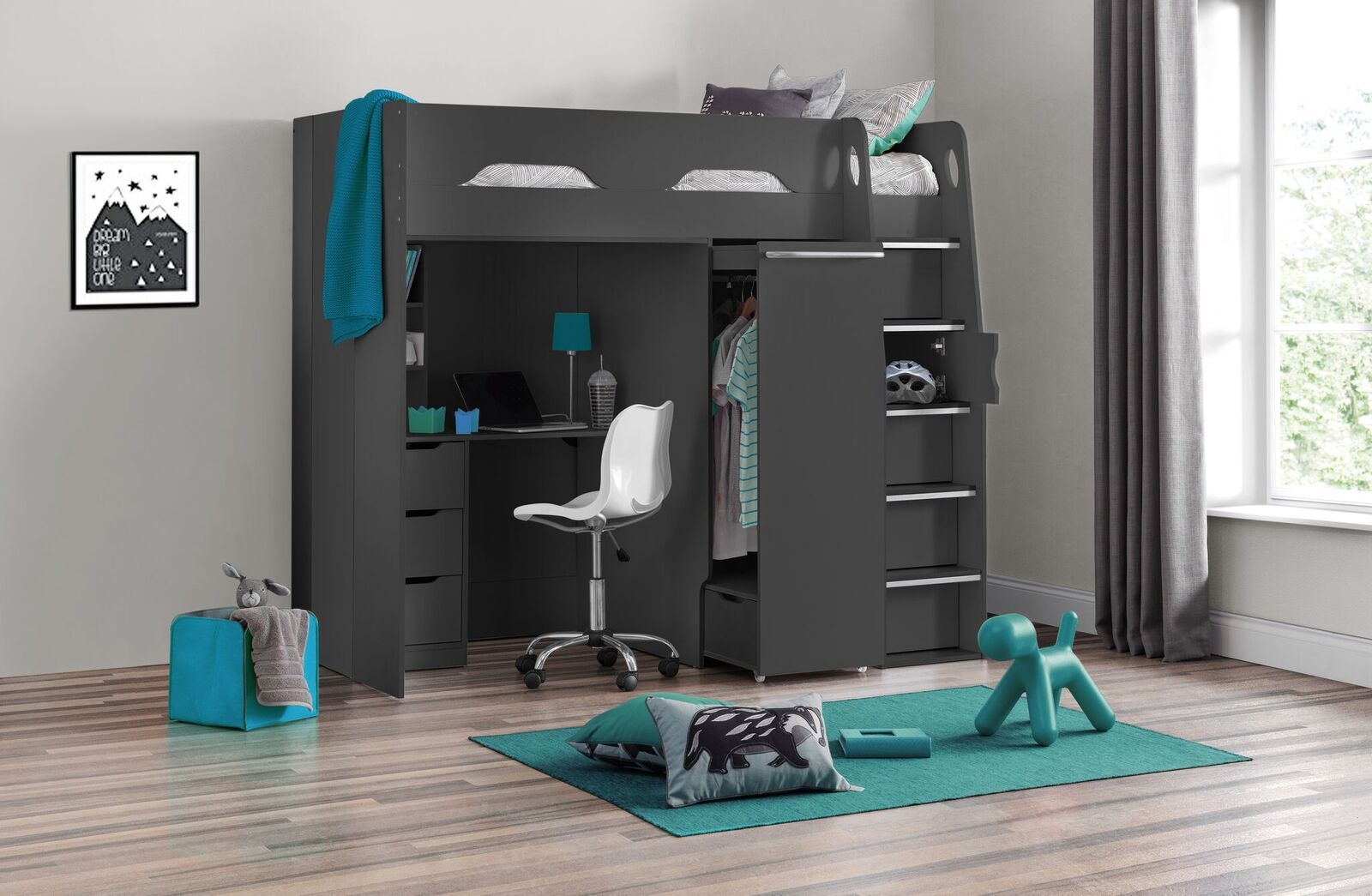 Pegasus Anthracite Highsleeper