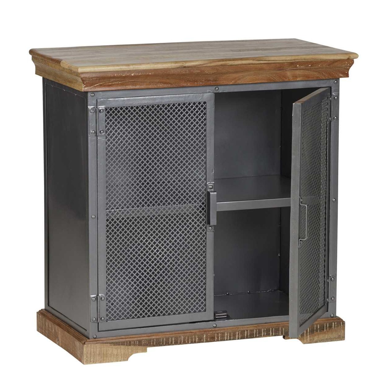 Mathew Industrial Style Sideboard with 2 Door