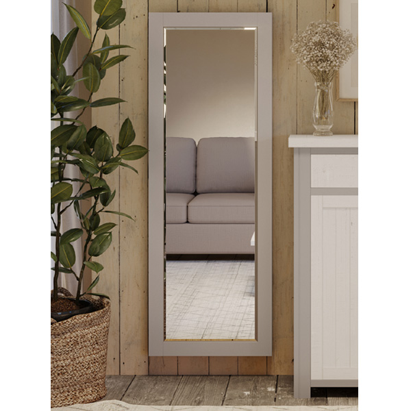 Ronald Grey Range Reclaimed Wood Extra Long Wall Mirror