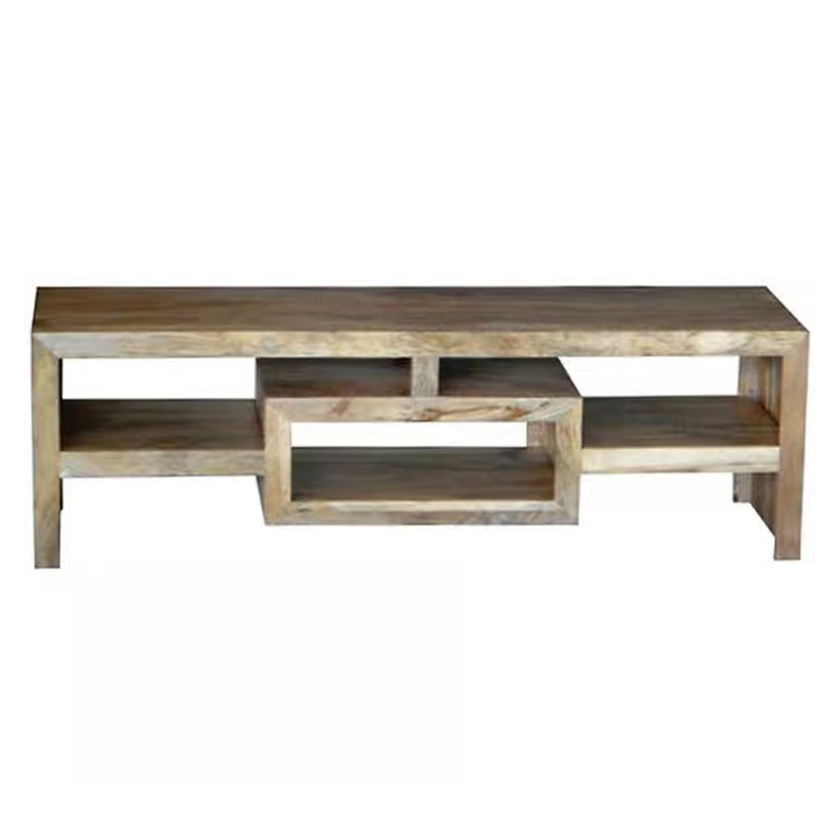 Light Mango Plasma TV Unit 145cm - Light Finish