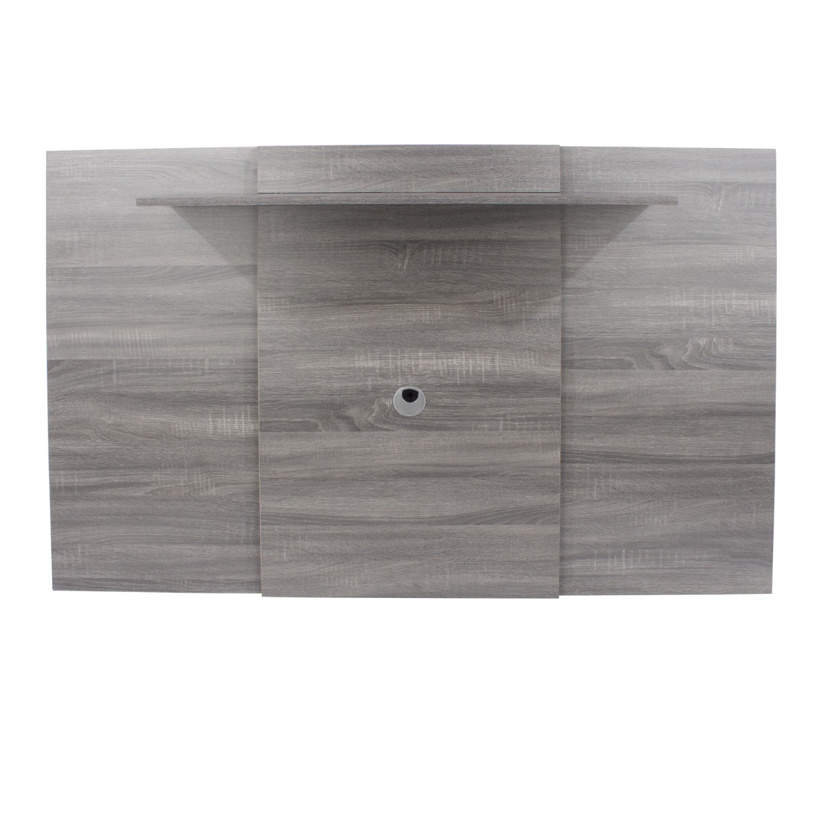 Wall Mounted Extendable TV Unit - Grey Oak Effect