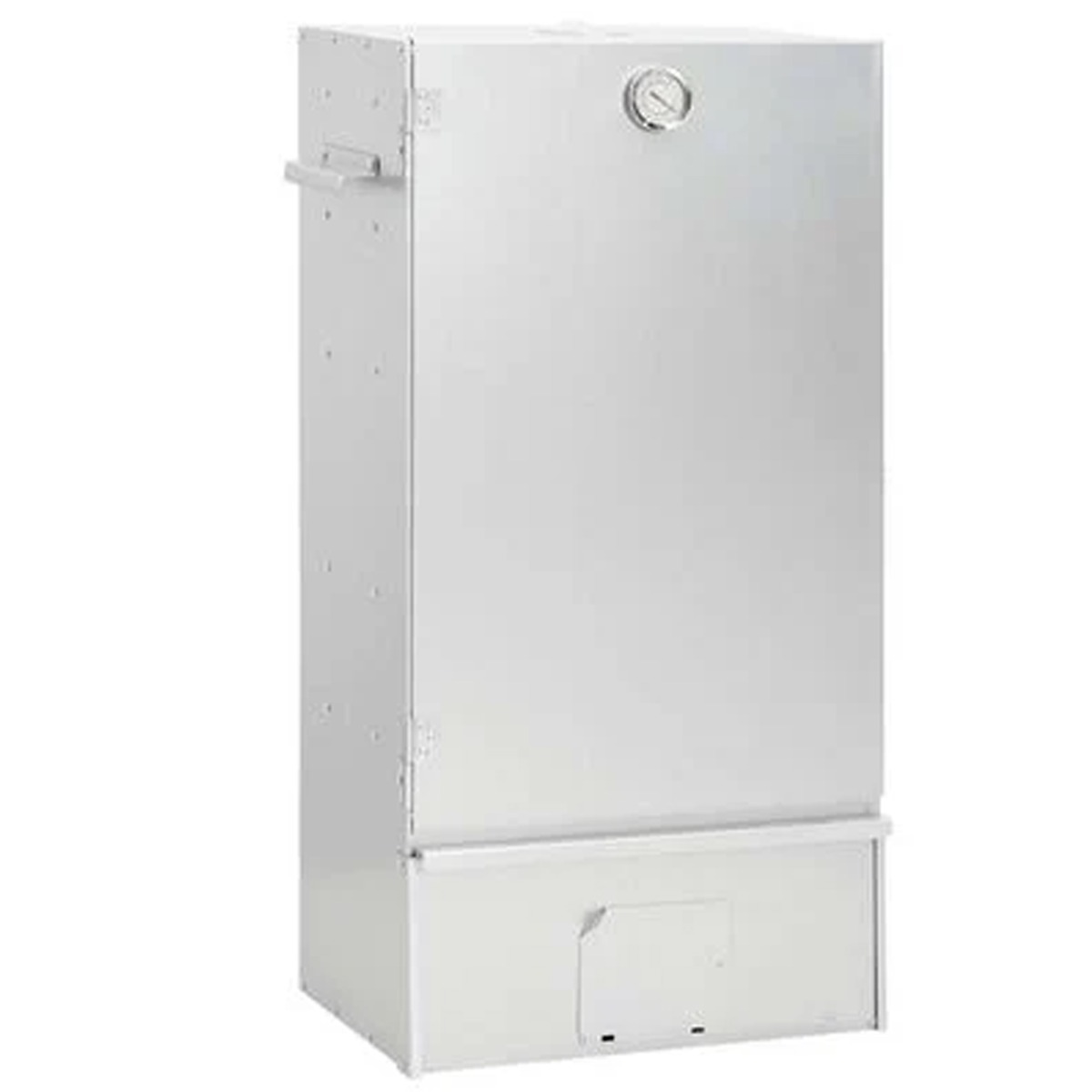 BBQ Oven Smoker with Wood Chips 44.5x29x83cm Galvanised steel