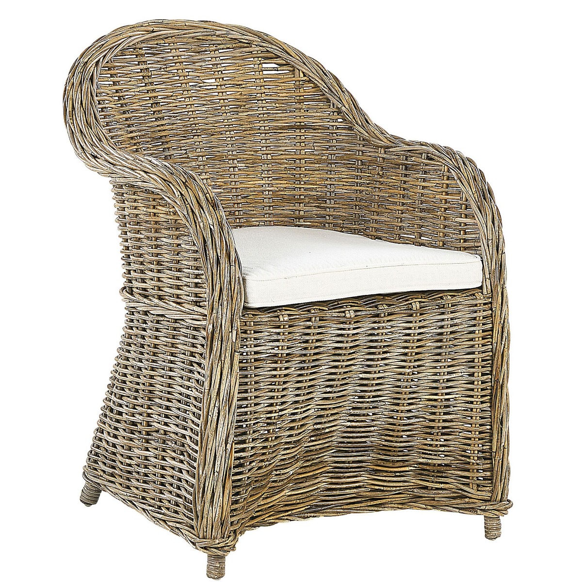 Rattan Garden Chair Natural SUSUA
